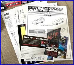 Summit Racing Pro Dragstrip Slot Car Set Box Instructions 2 Cars READ DESC