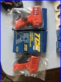 TCR Slot Car Set Up, Cars, Controllers, Track