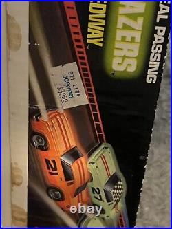 TCR Slotless Glow Car Track Set In Box Dodge Chevy Jam Car Tested Working