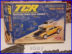 TCR Total Control Racing Slotless Track Real Passing Slot + 2Cars Racing Track