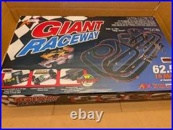TOMY AFX 21017 RACEMASTERS GIANT RACEWAY OPEN BOX 100% COMPLETE With CARS & UNUSED