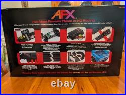 TOMY AFX 21017 RACEMASTERS GIANT RACEWAY OPEN BOX 100% COMPLETE With CARS & UNUSED