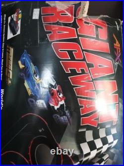 TOMY AFX GIANT RACEWAY 62.5 FEET IN BOX Good Used World's Largest Slot Car Set