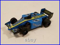 TOMY AFX Super G Plus HO #7 Racemasters Hurricane F-1 Indy Race Track Slot Car