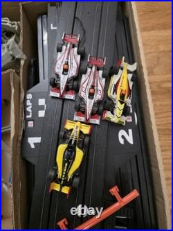 TOMY AFX Super Giant Raceway 62 1/2 Feet of Track Set with 4 Cars Box Manuals