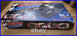 TOMY AFX Super Giant Raceway 62 1/2 Feet of Track Set with 4 Cars Box Manuals