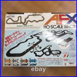 TOMY AFX Suzuka Circuit HO Scale 4-Lane Slot Car Track Set XS-106 Vintage Japan