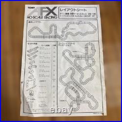 TOMY AFX Suzuka Circuit HO Scale 4-Lane Slot Car Track Set XS-106 Vintage Japan