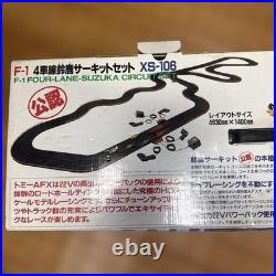 TOMY AFX Suzuka Circuit HO Scale 4-Lane Slot Car Track Set XS-106 Vintage Japan