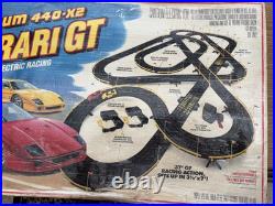TYCO 6243 Magnum 440-X2 FERRARI GT Vintage Slot Car Set