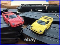 TYCO 6243 Magnum 440-X2 FERRARI GT Vintage Slot Car Set