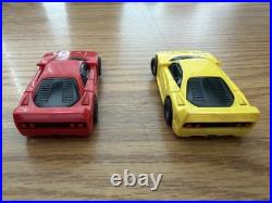 TYCO 6243 Magnum 440-X2 FERRARI GT Vintage Slot Car Set