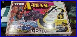 TYCO A-TEAM Action Racing 1983 SLOT CAR TRACK VINTAGE WORKING RARE