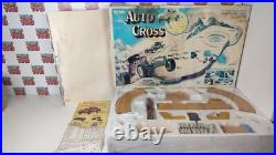 TYCO AUTO CROSS OFF-ROAD Slot TRACK with 2x TURBO HOPPER Racing Cars OFF-ROAD