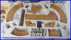 TYCO AUTO CROSS OFF-ROAD Slot TRACK with 2x TURBO HOPPER Racing Cars OFF-ROAD