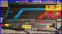 TYCO Computer Racing 500 Raceway HO Slot Car Race Track Set with Extra Cars BANDIT