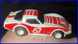 TYCO Daredevil Cliff Hangers Slot Car Race Track Set Complete with2 Corvettes + Ex TYCO Daredevil Cliff Hangers Slot Car Race Track Set Complete with2 Corvettes + Ex