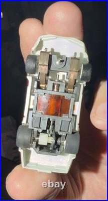 TYCO Daredevil Cliff Hangers Slot Car Race Track Set Complete with2 Corvettes + Ex