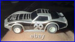TYCO Daredevil Cliff Hangers Slot Car Race Track Set Complete with2 Corvettes + Ex