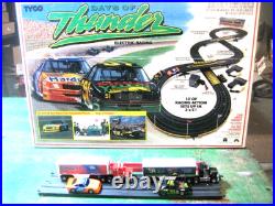 TYCO HO Racing Track Set #6208 Days Of Thunder Race Set with Team Car Haulers