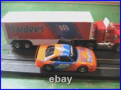 TYCO HO Racing Track Set #6208 Days Of Thunder Race Set with Team Car Haulers