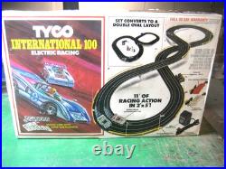 TYCO HO Racing Track Set #8807 International 100 With Original Cars TESTED