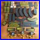 TYCO HO Slot Car Track 100+ Pcs Curves Straights Banks Crossovers Ramps Snakes