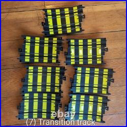 TYCO HO Slot Car Track 100+ Pcs Curves Straights Banks Crossovers Ramps Snakes
