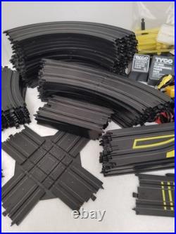TYCO HO Slot Car Track Huge Lot Turbo Boost Lap Counter Power Packs Banks Acc