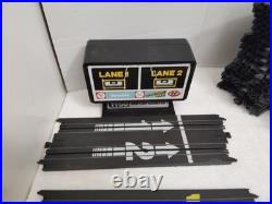 TYCO HO Slot Car Track Huge Lot Turbo Boost Lap Counter Power Packs Banks Acc