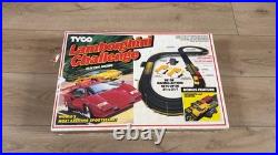 TYCO Lamborghini Challenge Electric HO Slot Car Set Track With Box