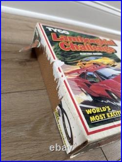 TYCO Lamborghini Challenge Electric HO Slot Car Set Track With Box TYCO Lamborghini Challenge Electric HO Slot Car Set Track With Box