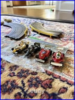 TYCO Magnum 440 Pro Racing HO Slot Car Track Set with 4 Cars