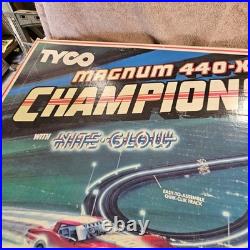 TYCO Magnum 440 X 2 Championship Race Track With Cars & power pack
