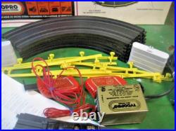 TYCO PRO slot car track #8103 Over and Under/working Cars, cleaned & tested