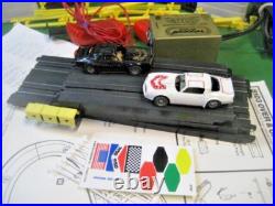 TYCO PRO slot car track #8103 Over and Under/working Cars, cleaned & tested