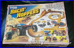 TYCO Racin' Hoppers Slot Car Track Set With Cars READ