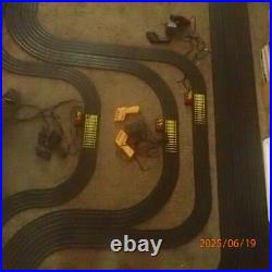 TYCO Racing 6 lane HO Slot Car Track