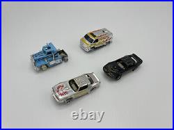 TYCO Slot Cars, Track & Extras Large Lot