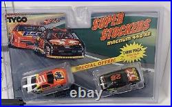 TYCO Stock Car Racing Electric Racing Slot Car Track With Unopened Cars