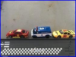 TYCO TCR High Banked Speedway Track Set With 3-Running Cars