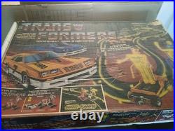 TYCO Transformers Electric Racing Set Slot Car Track 1984 Original