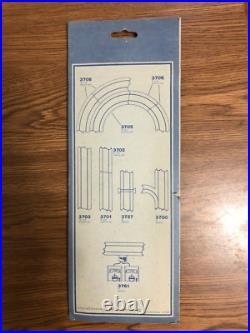 TYCO US 1 ROAD & RAIL 9 STRAIGHT SLOT CAR TRACK #3727 Ho Scale