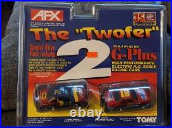 The Twofer 2 Super G-Plus High Performance AFX Tomy Slot Car Set