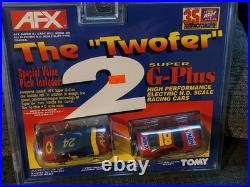 The Twofer 2 Super G-Plus High Performance AFX Tomy Slot Car Set