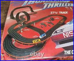 Tomy 8610 Aurora Afx Thunderloop Thriller Slot Car Set + Extra Car Parts
