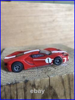 Tomy AFX Super 2022 Track Take Out Ford GT 40 #1Red HO Scale Car