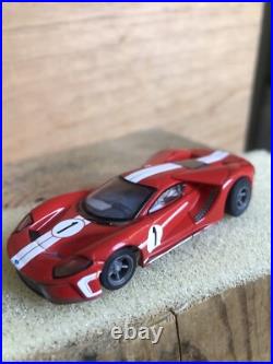 Tomy AFX Super 2022 Track Take Out Ford GT 40 #1Red HO Scale Car