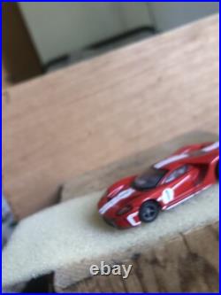 Tomy AFX Super 2022 Track Take Out Ford GT 40 #1Red HO Scale Car