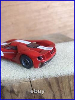 Tomy AFX Super 2022 Track Take Out Ford GT 40 #1Red HO Scale Car